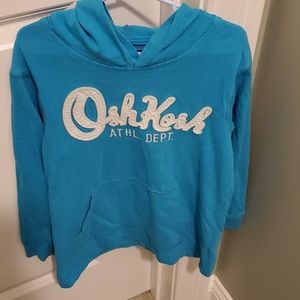 Boy's Oshkosh hooded long sleeve shirt